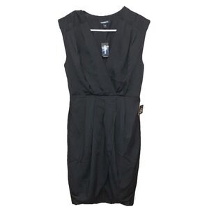 Express Little Black Dress Sz XS Sleeveless V Neck